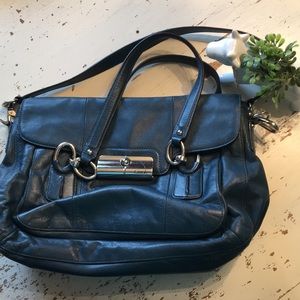 COACH Dark Teal Purse